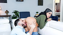 Stepbro Guides Stepsis in Taboo Lessons: Hijab & Intimacy