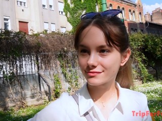 Interracial AMWF Encounter: 18-Year-Old Cat’s Naughty Creampie Adventure