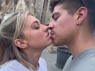 In Barcelona, passionate booty call resulted in a memorable creampie experience.