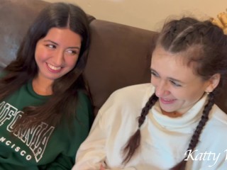 Teen models, separated from another, severely bullied.