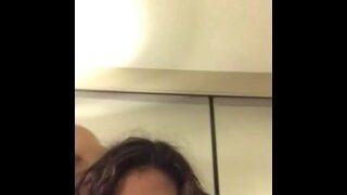 Arab-Lebanese woman engages in oral and intercourse with multiracial man.